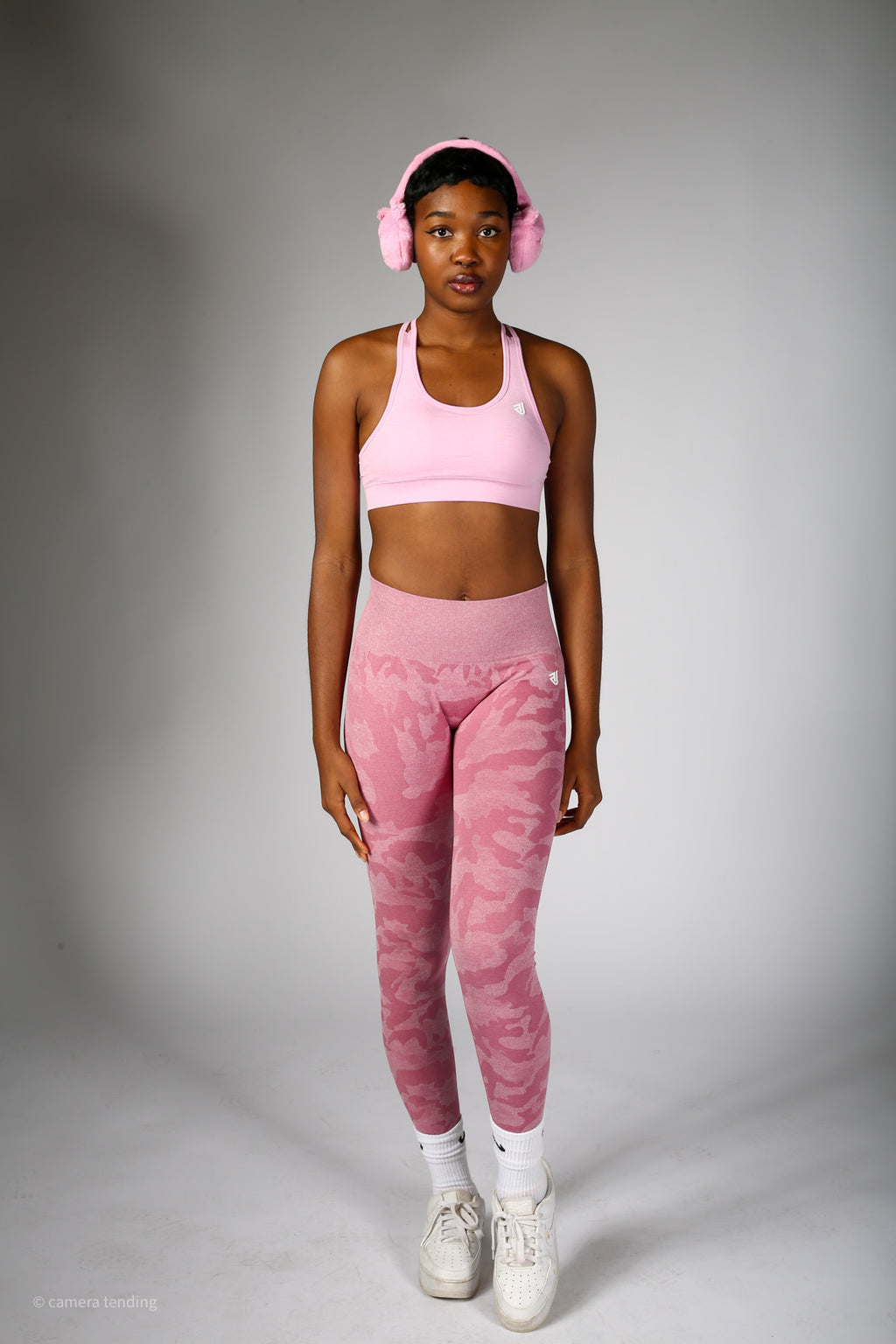 PINK CAMO SEAMLESS LEGGINGS