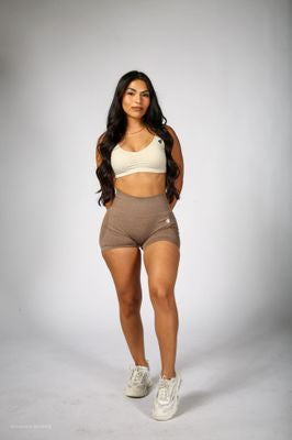 Training shorts- Mocha